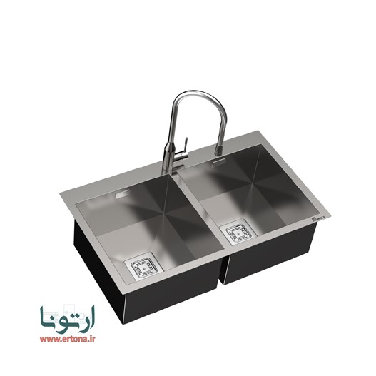 سینک توکار بیمکث مدل 762